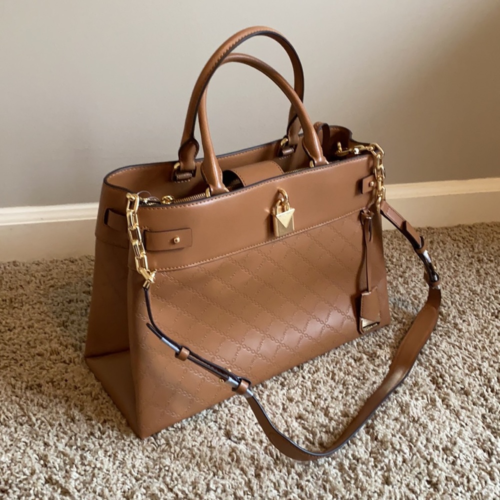 NWT Large Michael Kors Satchel “Gramercy”